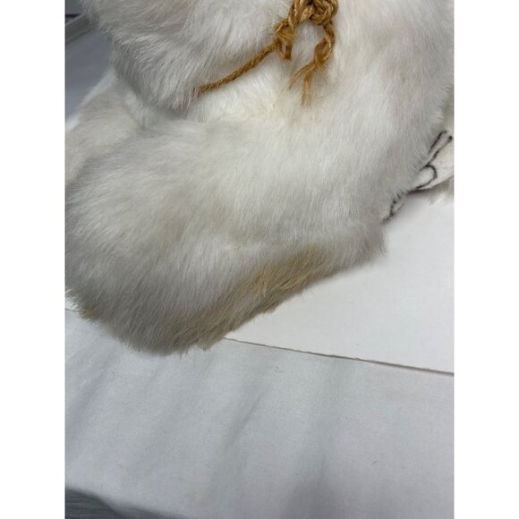 Handcrafted Llama Figurine By Llamalloves 1995 Large SZ - Picture 12 of 13